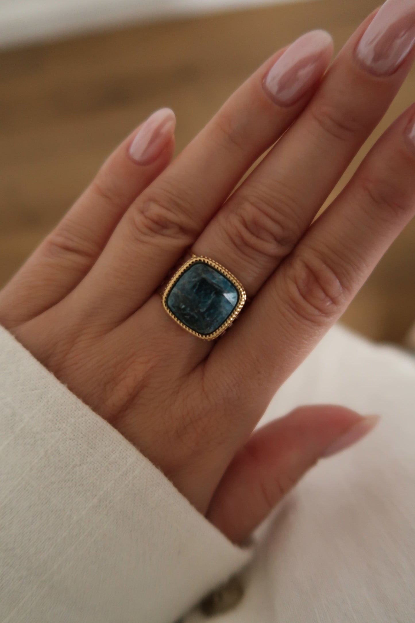 bague dore femme