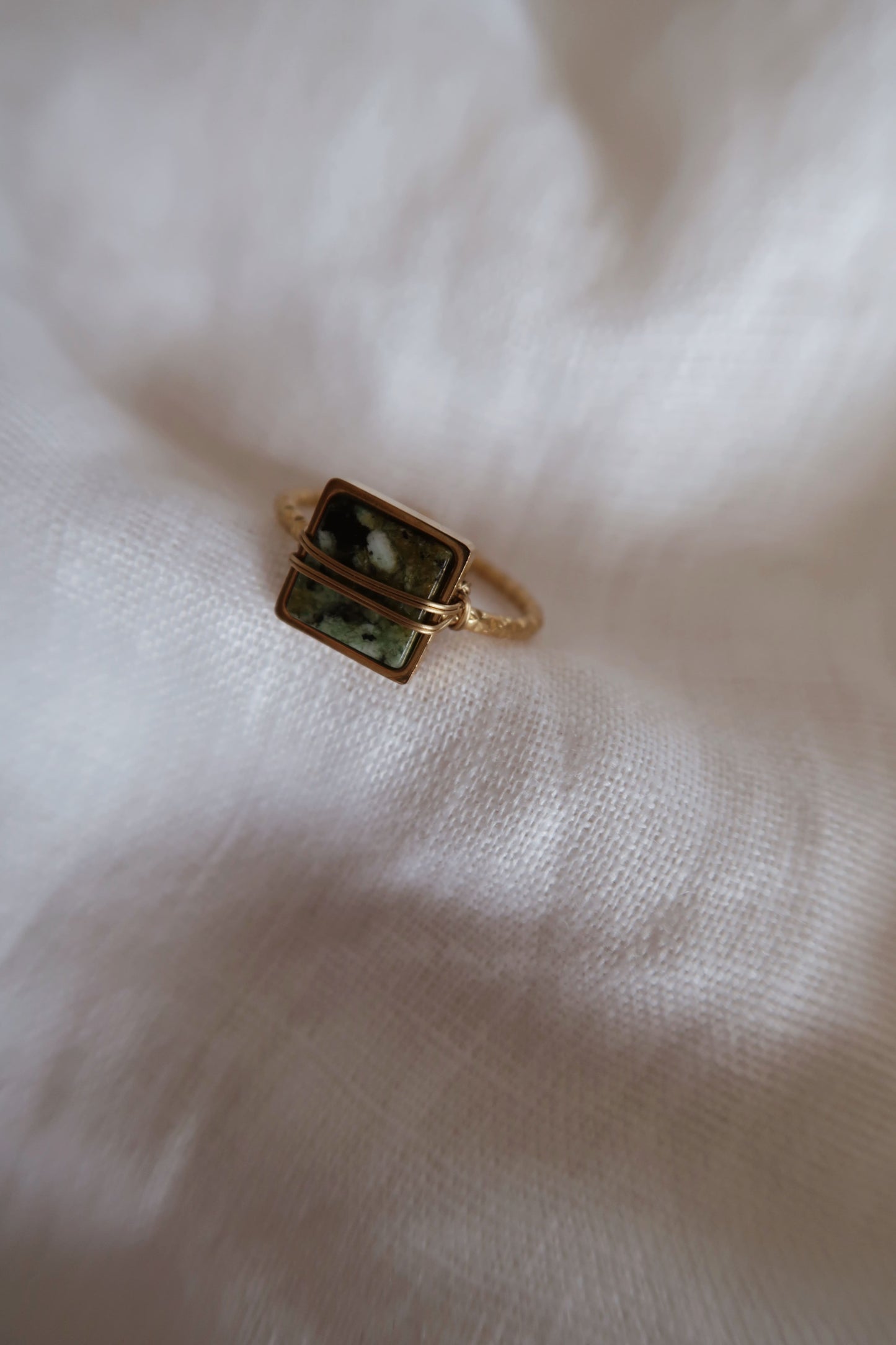 bague pierres naturelles