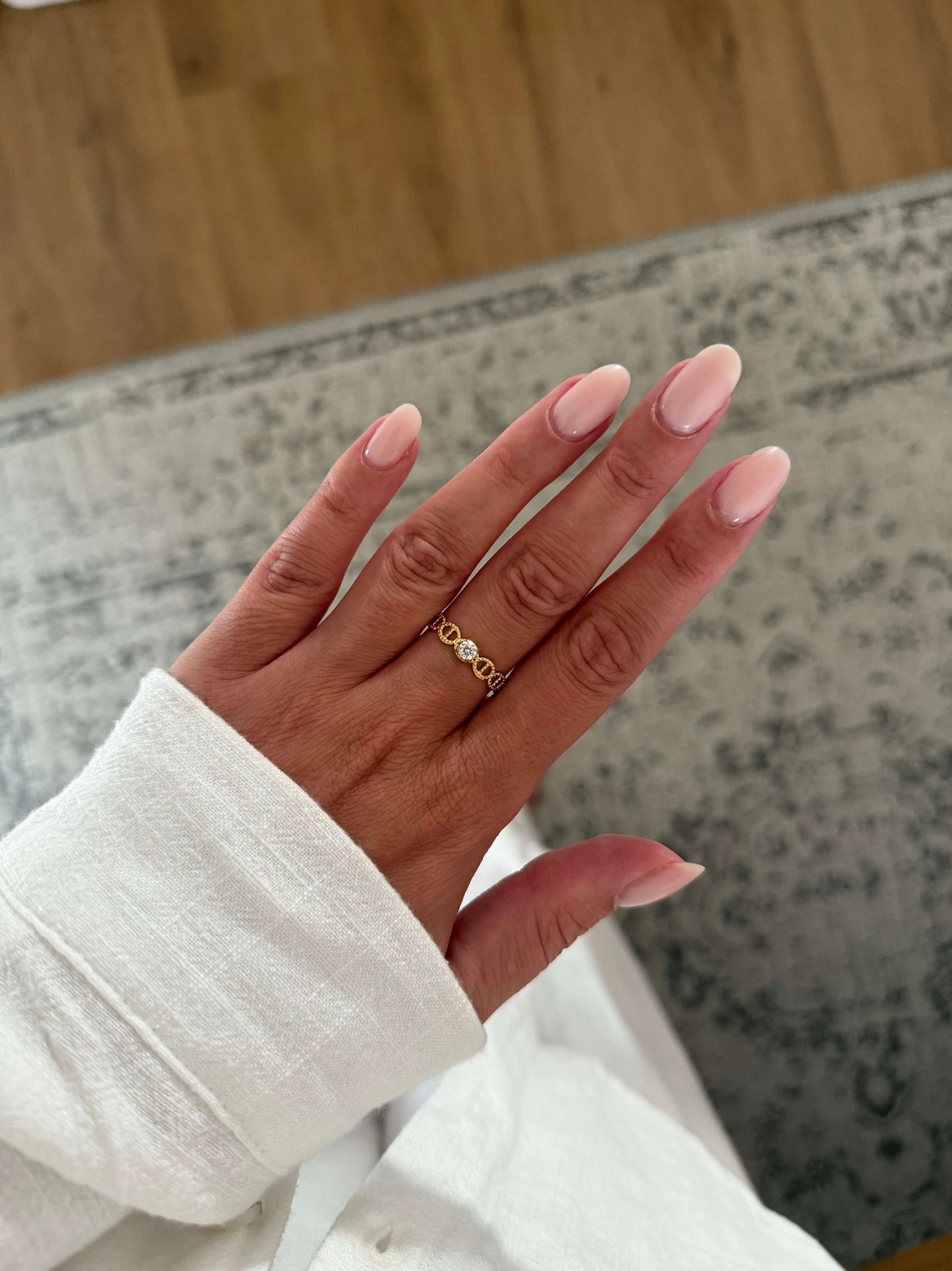 bague doré pour femme