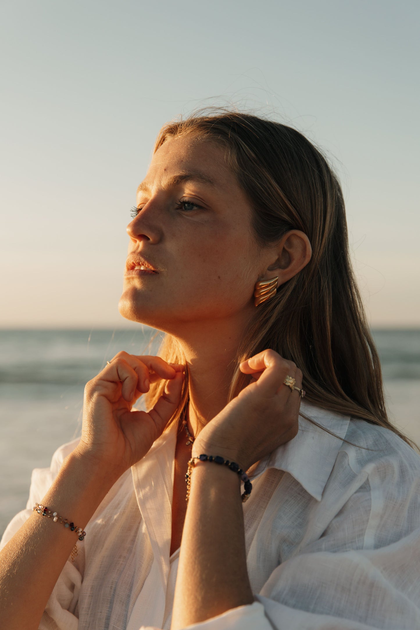 bijoux dore acier inoxydable