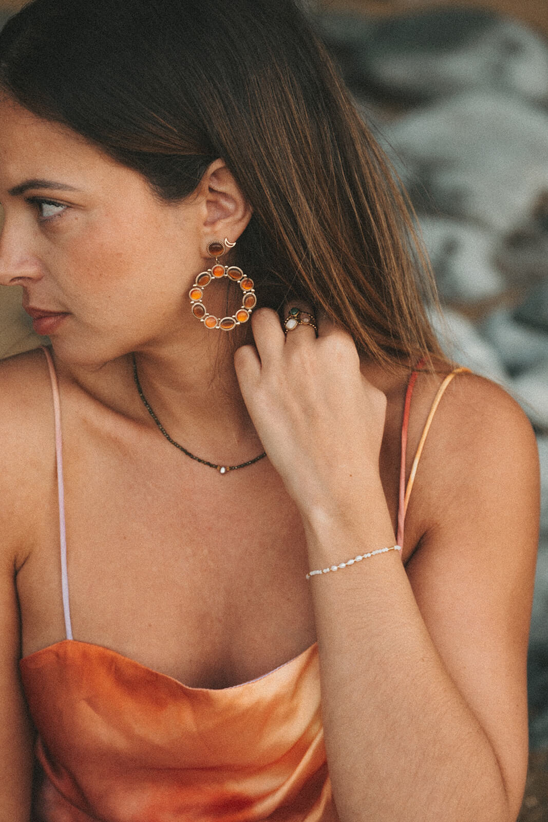 bijoux femmes dorés