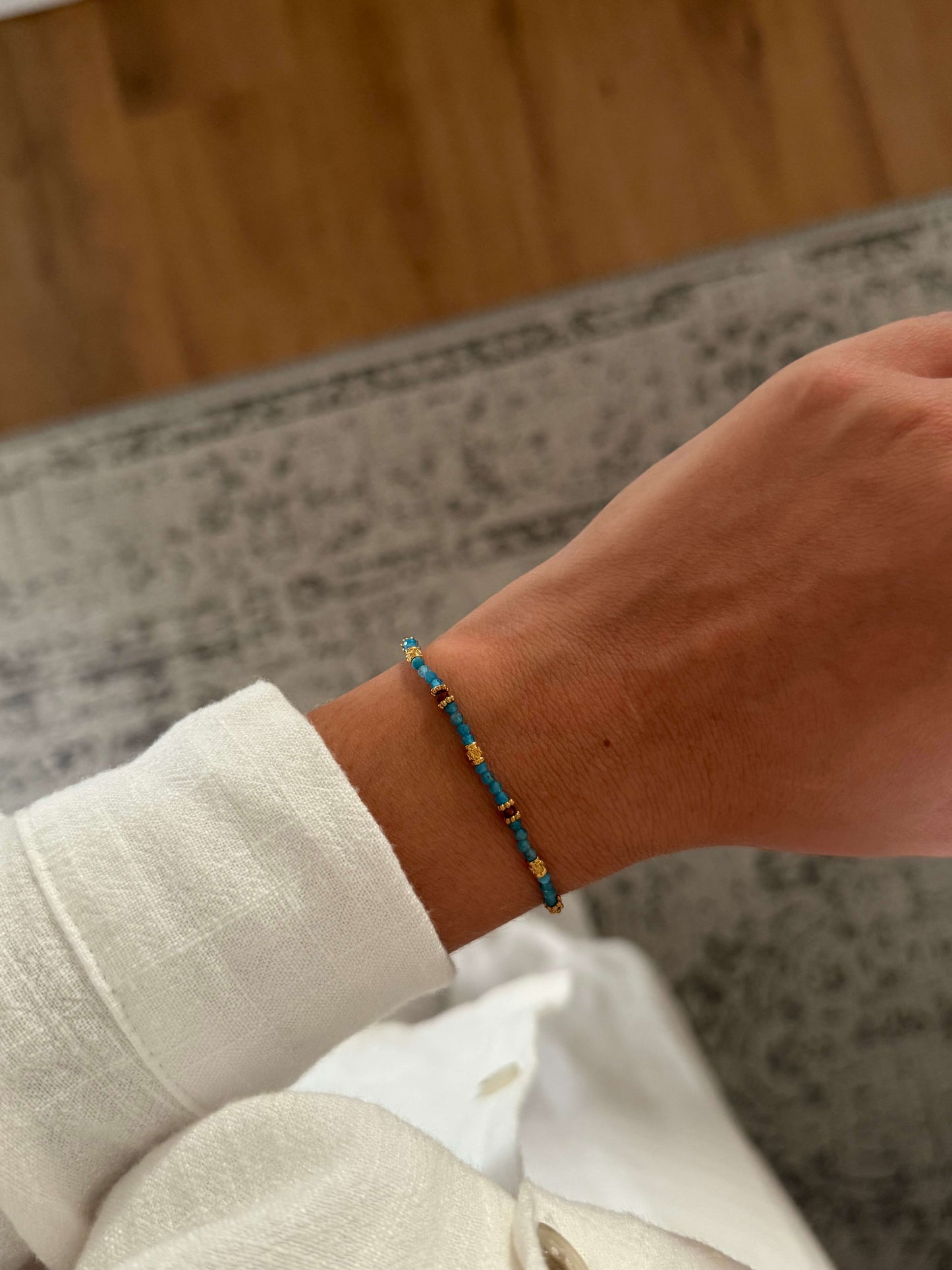 bracelet bleu pour femme