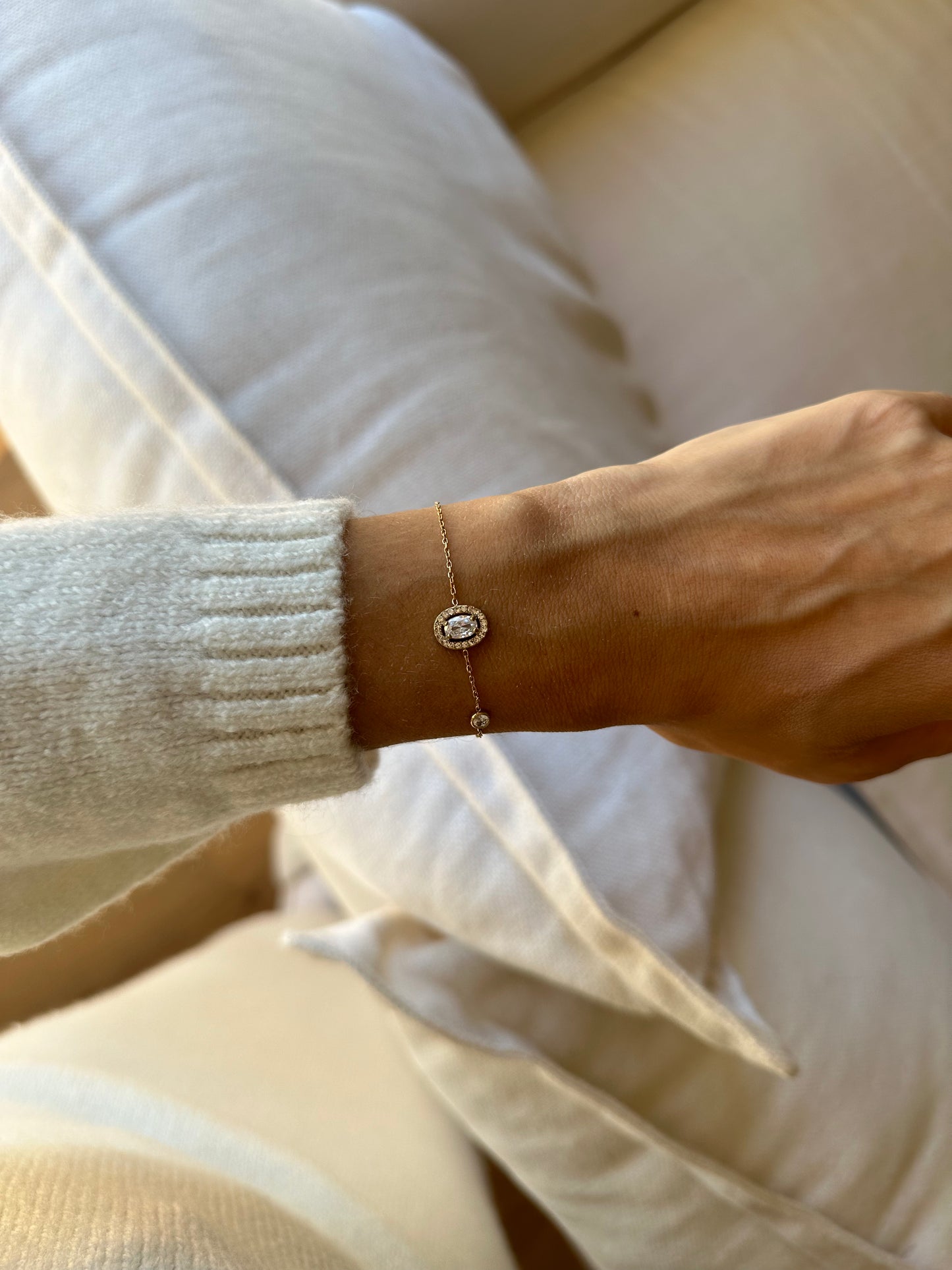 bracelet doré