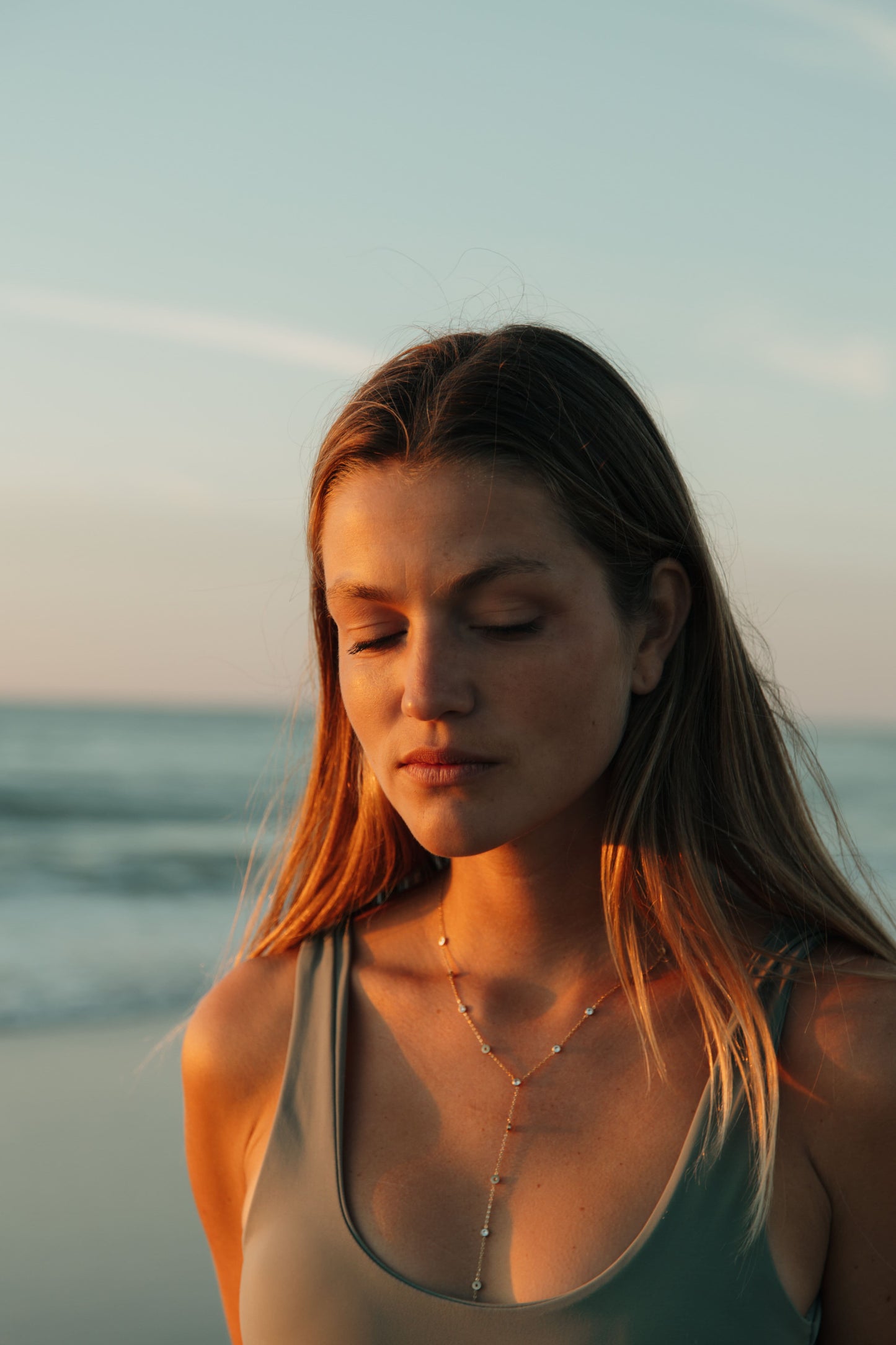 collier en y femme
