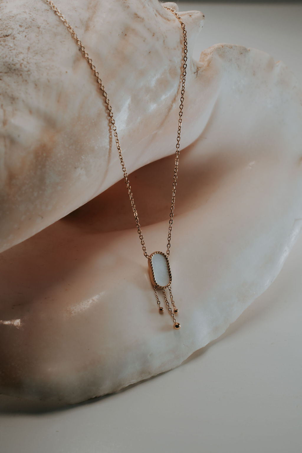 collier femme doré