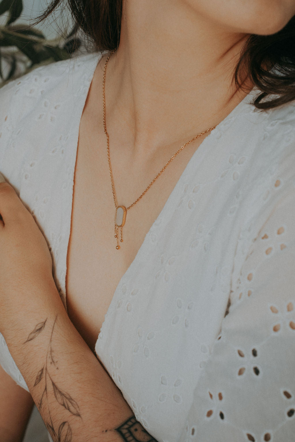 collier minimaliste femme