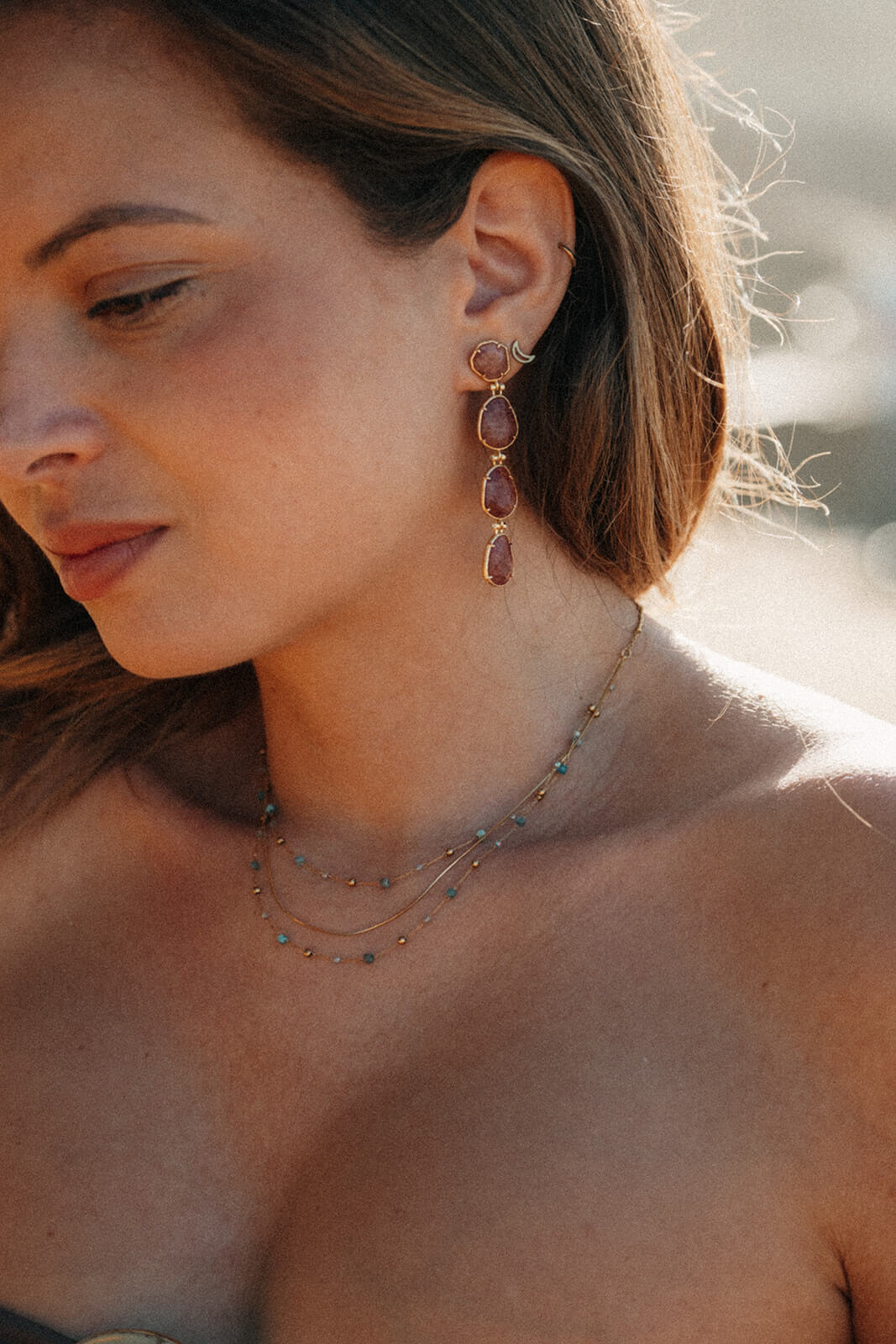 colliers pierres naturelles