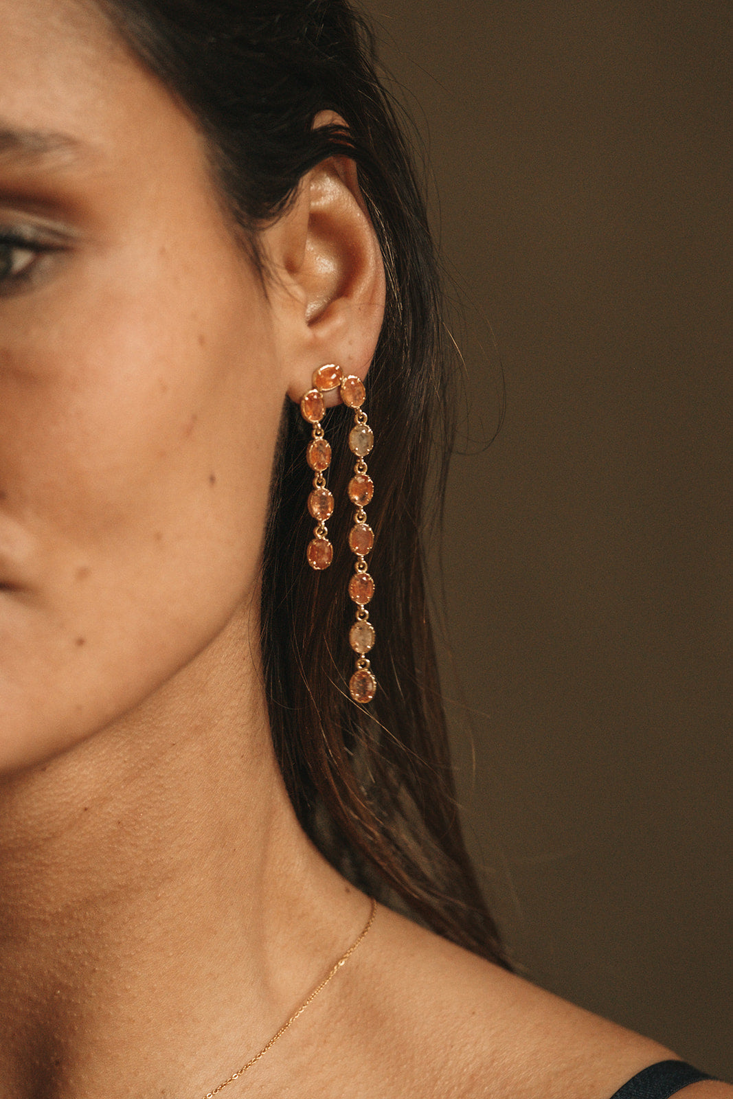 boucles d'oreilles en acier inoxydable