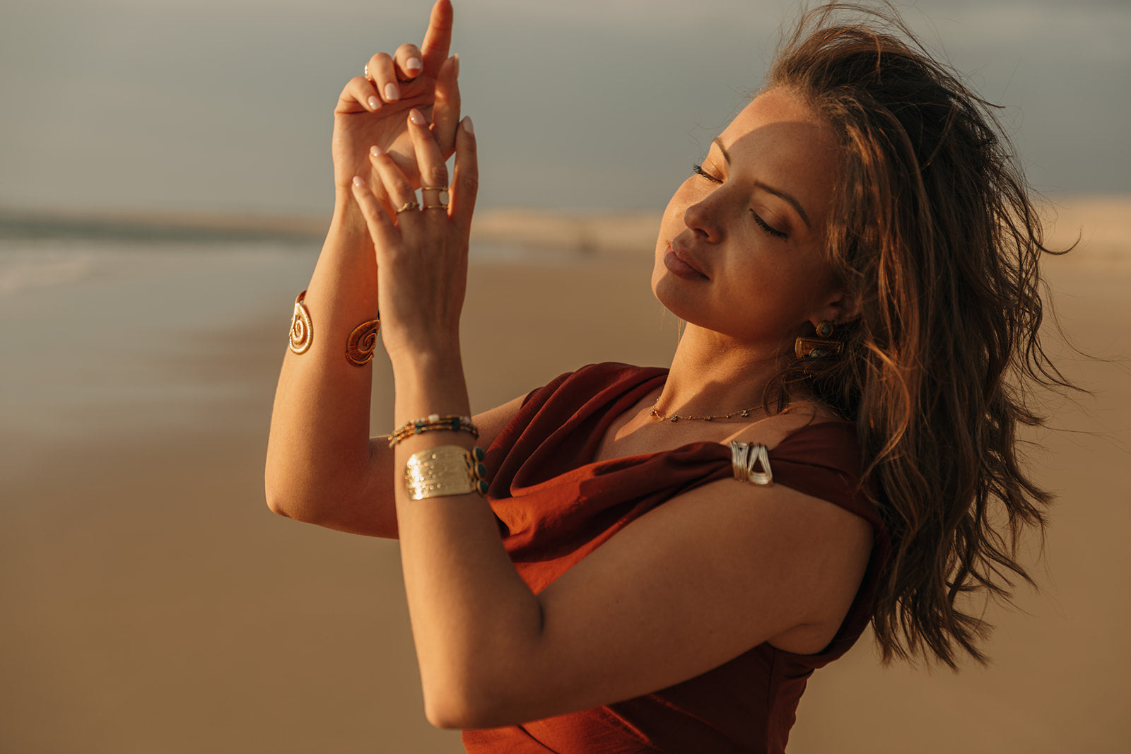 bijoux argentés en acier inoxydable