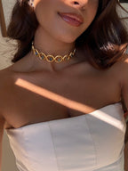 Collier Selma en agate verte et labradorite – Collection Bohemia Adalima