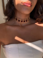 Collier ras de cou Rym en pierres naturelles – Collection Bohemia Adalima
