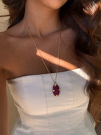 Sautoir Neel en pierre naturelle – Collection Bohemia Adalima