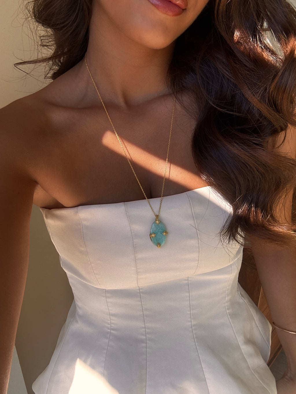 Sautoir Neel en pierre naturelle – Collection Bohemia Adalima