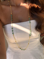 Sautoir Alisha en pierres naturelles – Collection Bohemia Adalima