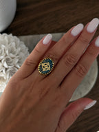 Bague Tara en pierre naturelle – Collection Bohemia Adalima