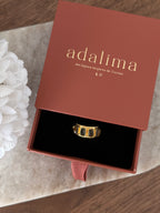 Bague Bali en labradorite – Collection Bohemia Adalima