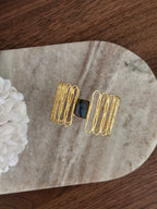 Jonc Milan en labradorite – Collection Bohemia Adalima