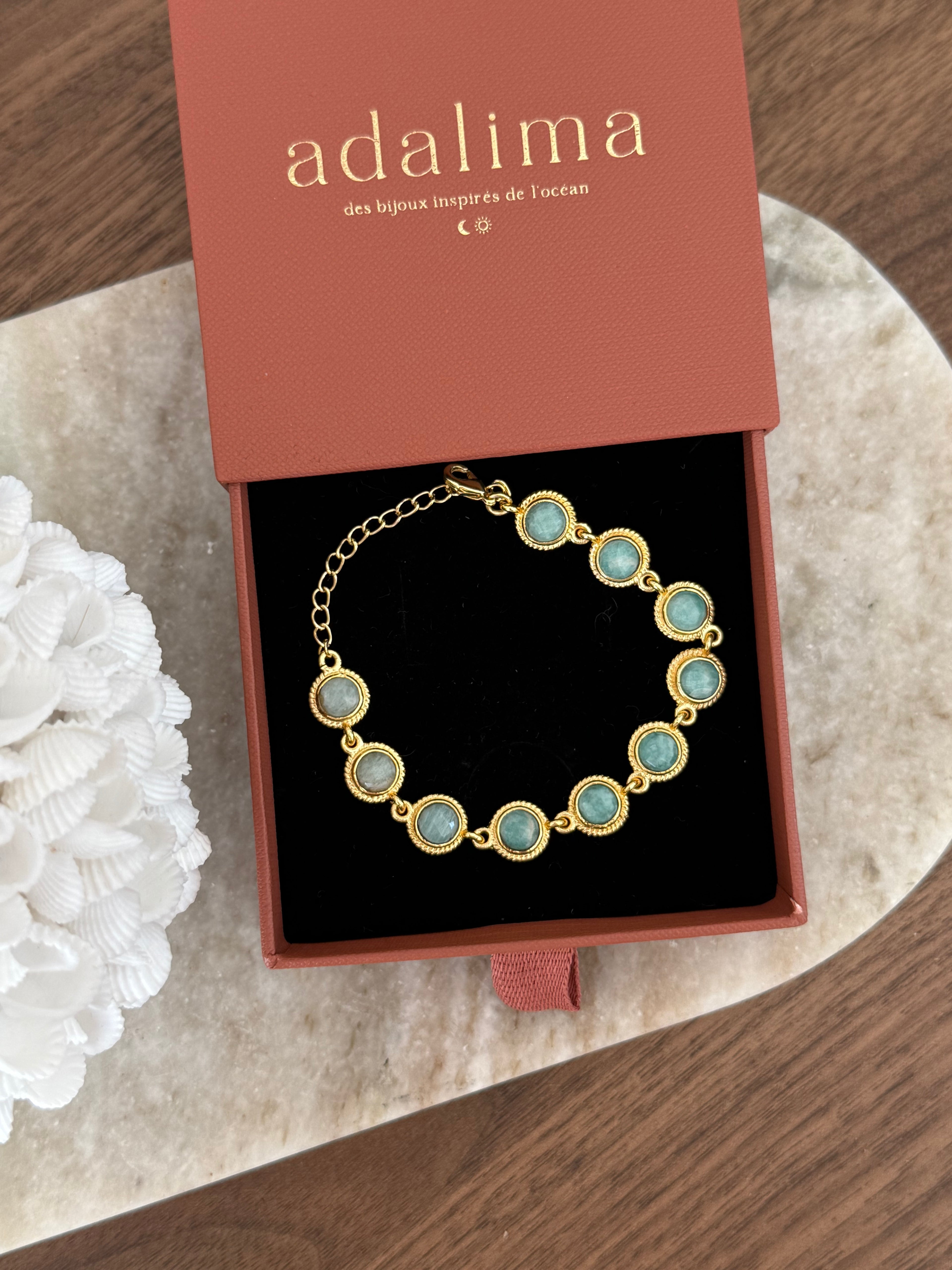 Bracelet Sihem en pierres naturelles – Collection Bohemia Adalima