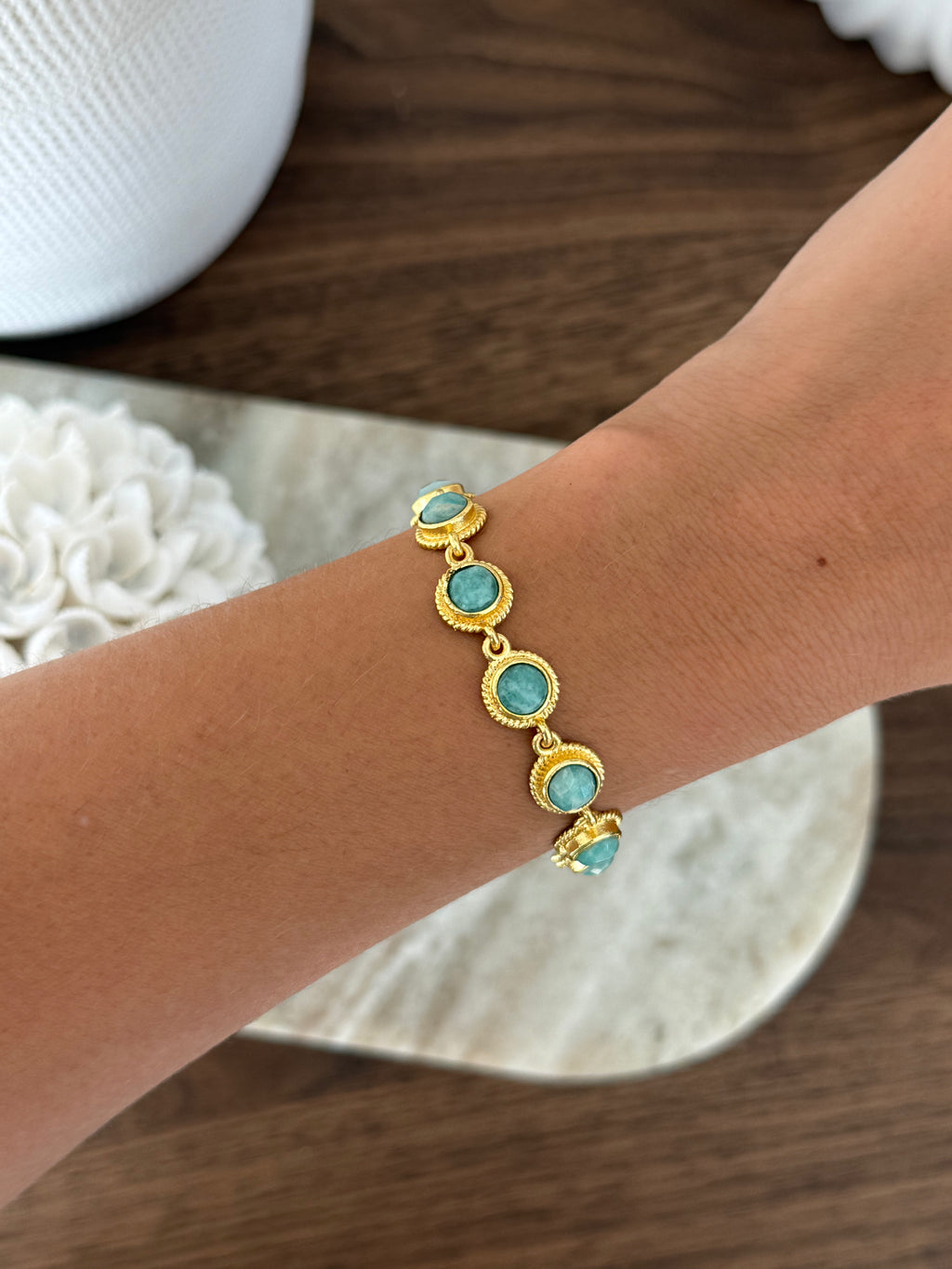 Bracelet Sihem en pierres naturelles – Collection Bohemia Adalima