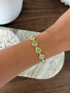 Bracelet Sihem en pierres naturelles – Collection Bohemia Adalima