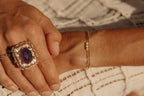 bracelet tendance e-en acier inoxydable pour femmes