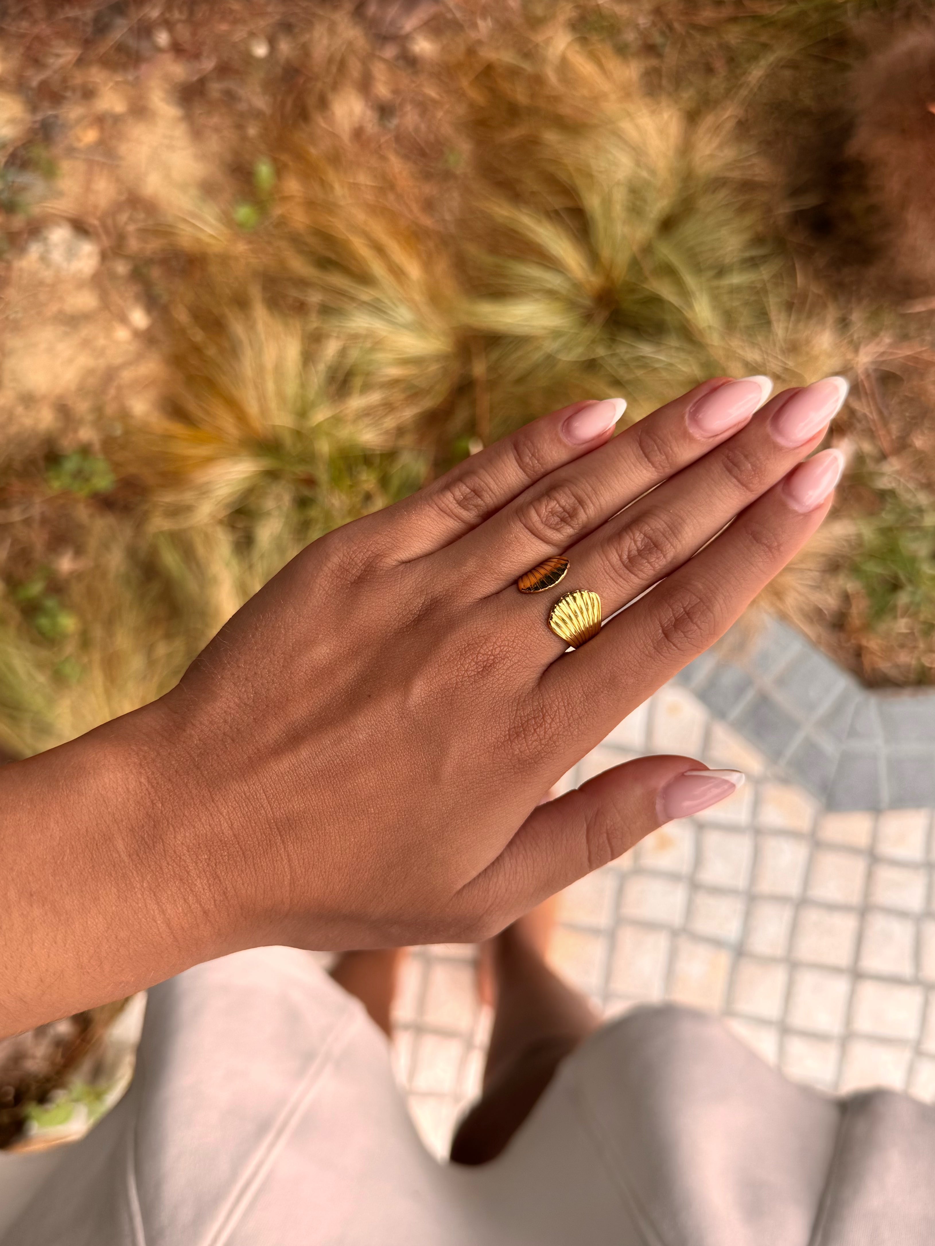 bague en acier inoxydable 