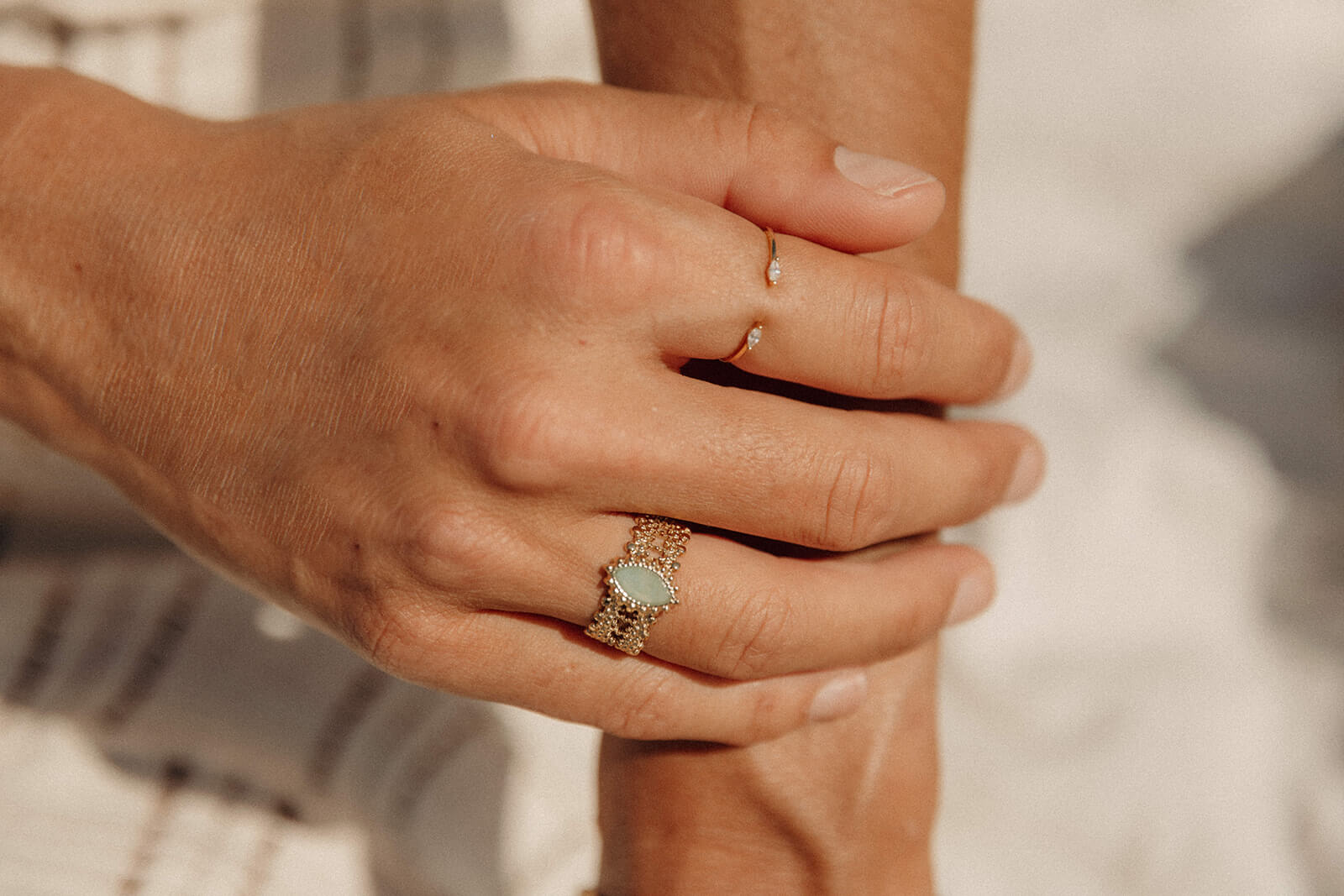 bague acier inoxydable femmes