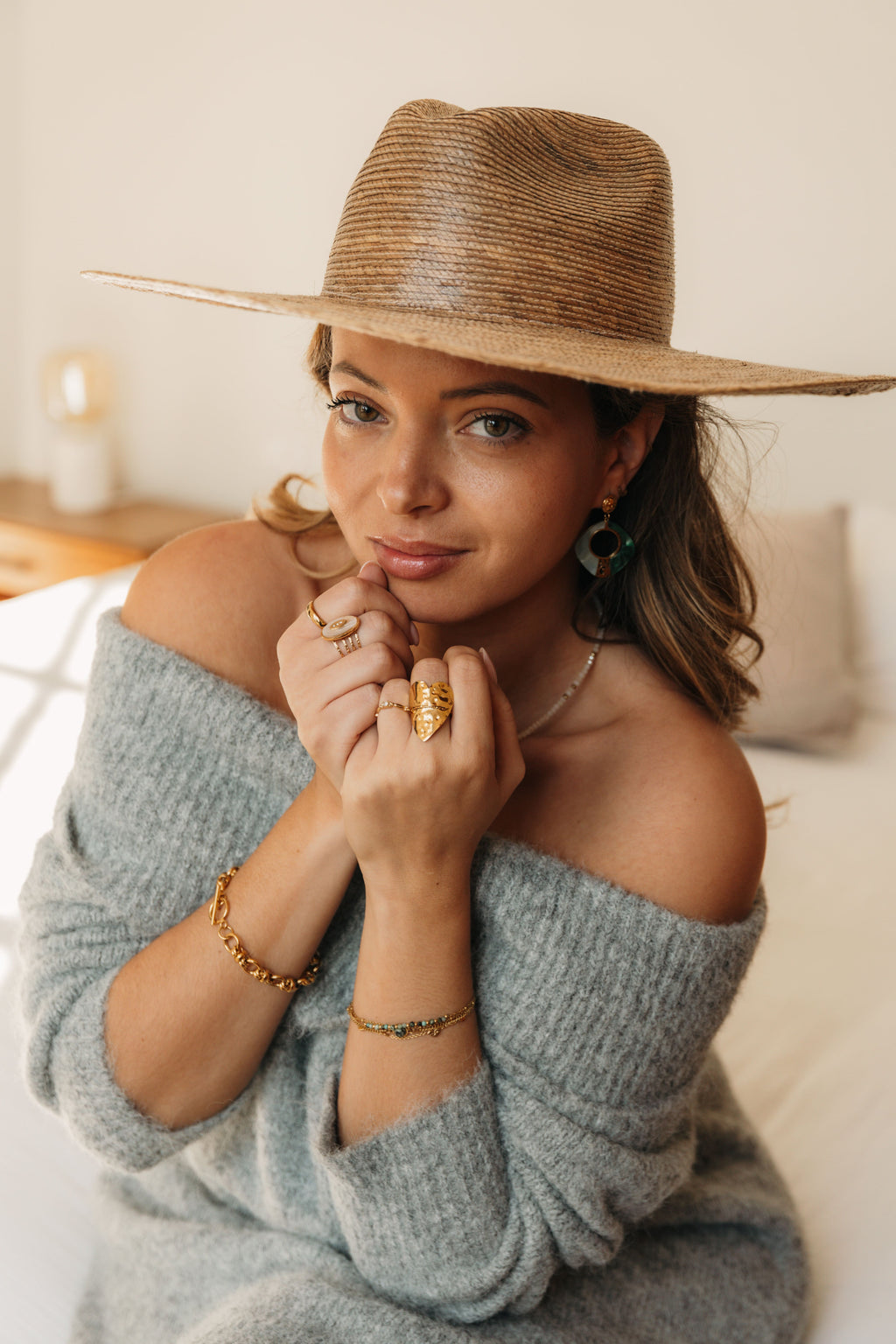 bague acier inoxydable femme