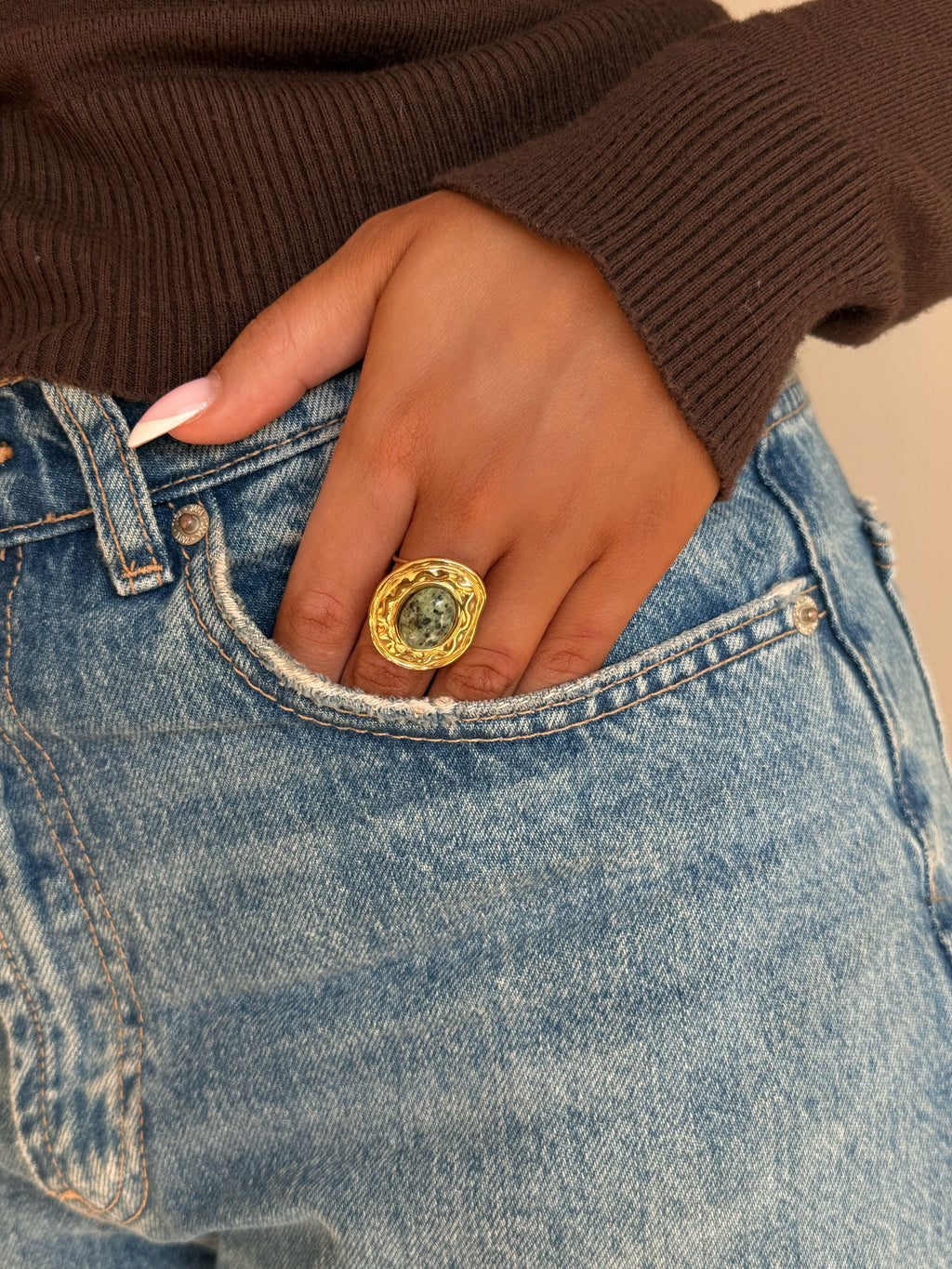 bague résistante à l'eau 