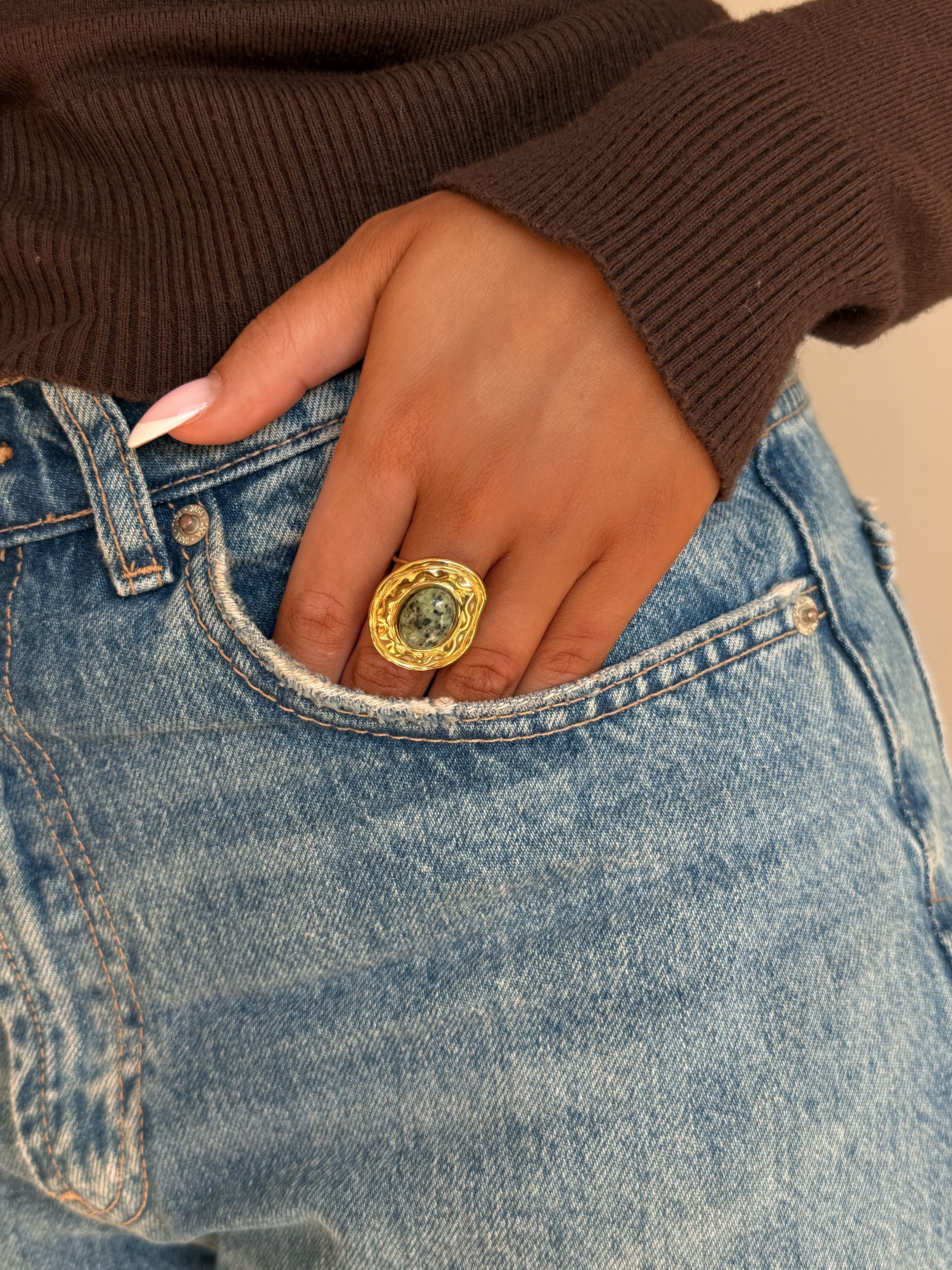 bague résistante à l'eau 