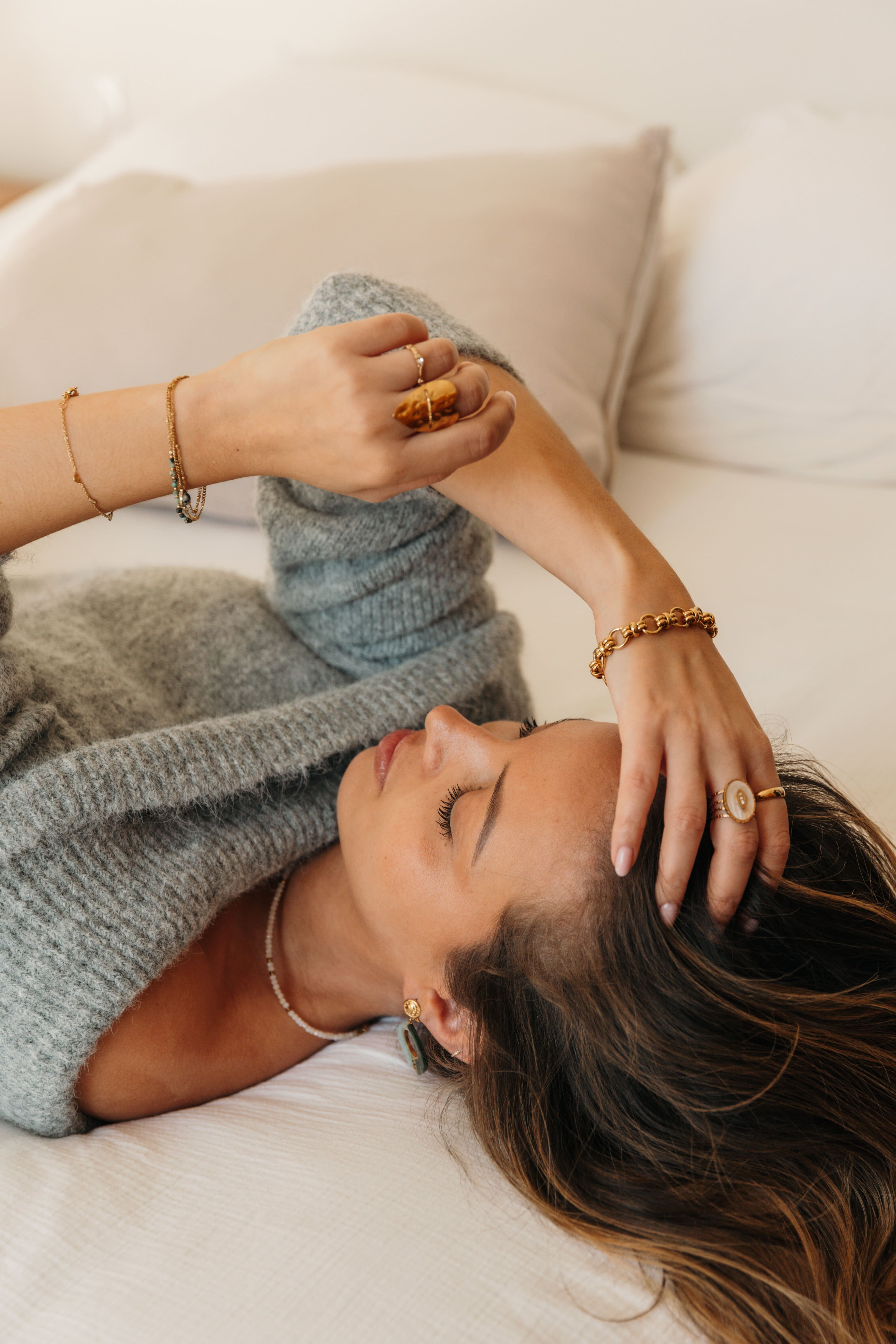 bague colore acier inoxydable