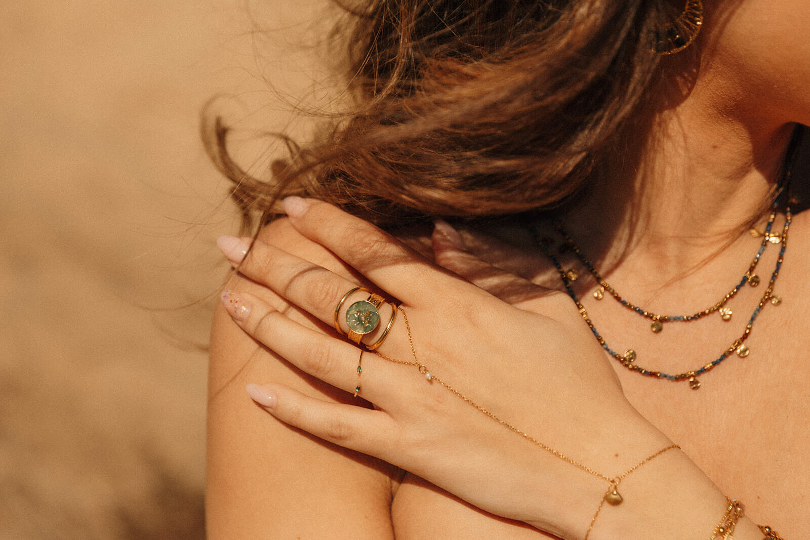bague en acier inoxydable femmes