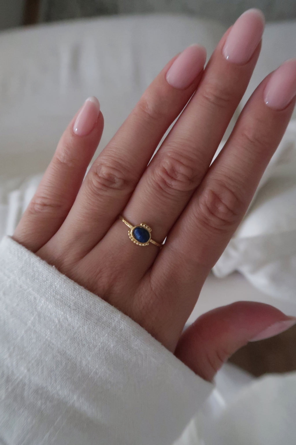 bague dore fine