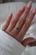 bague dore fine