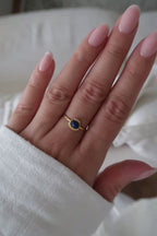 bague dore fine