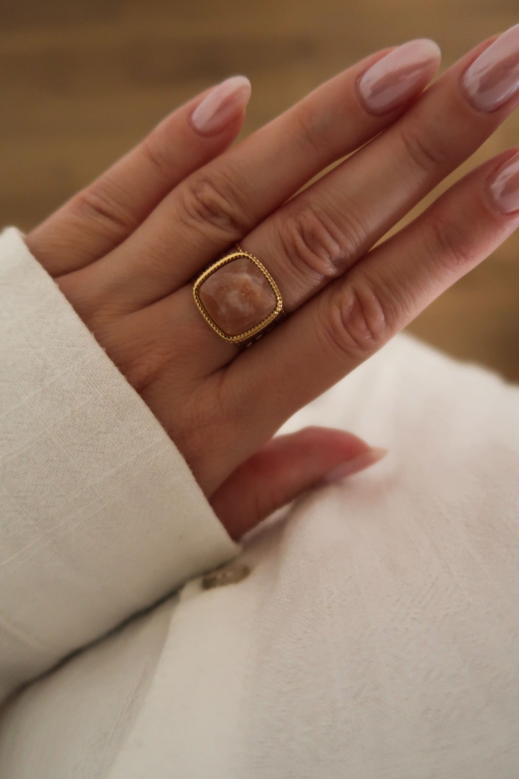 bague dore pas cher femme