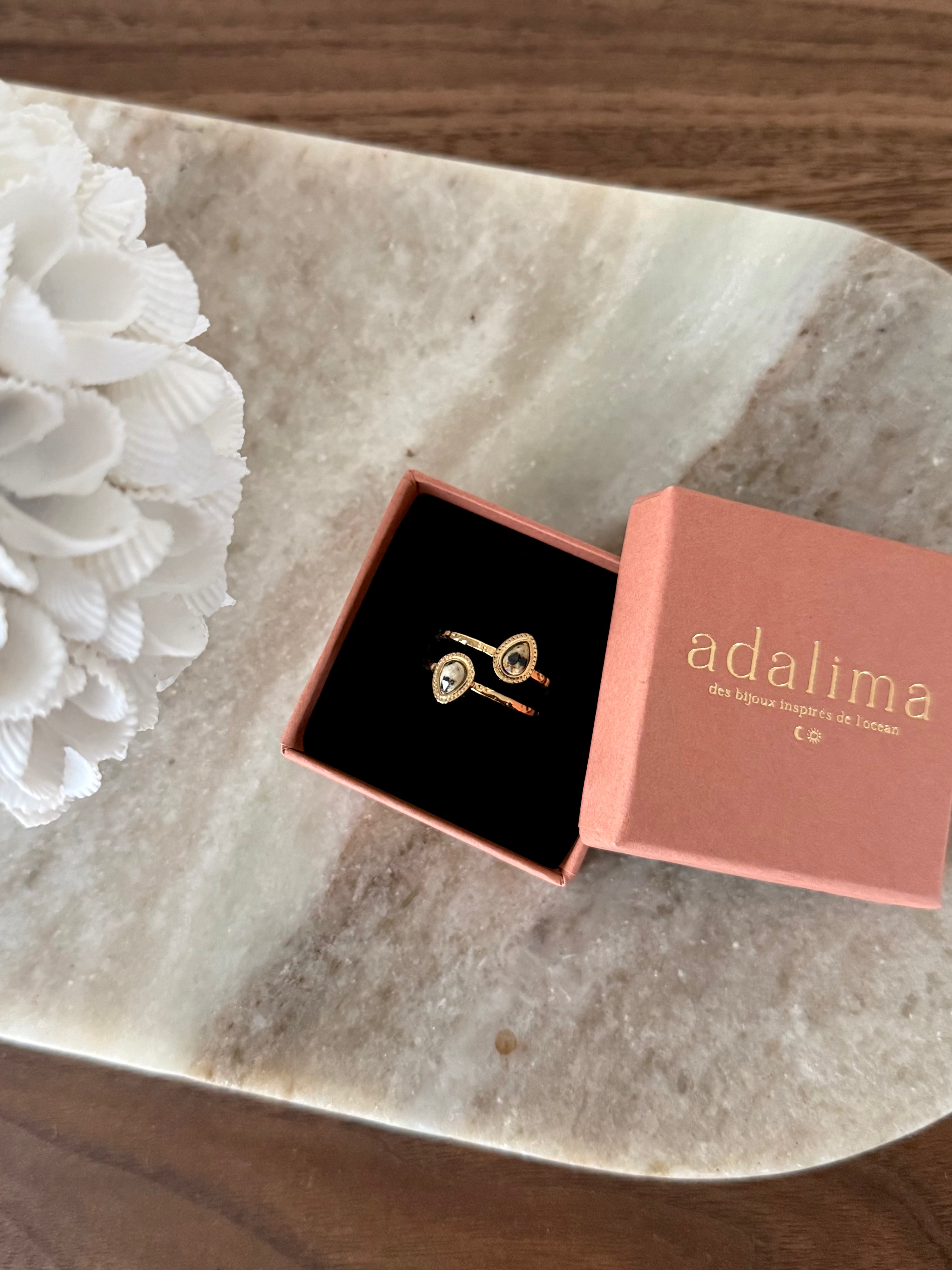 bague pierres naturelles femmes