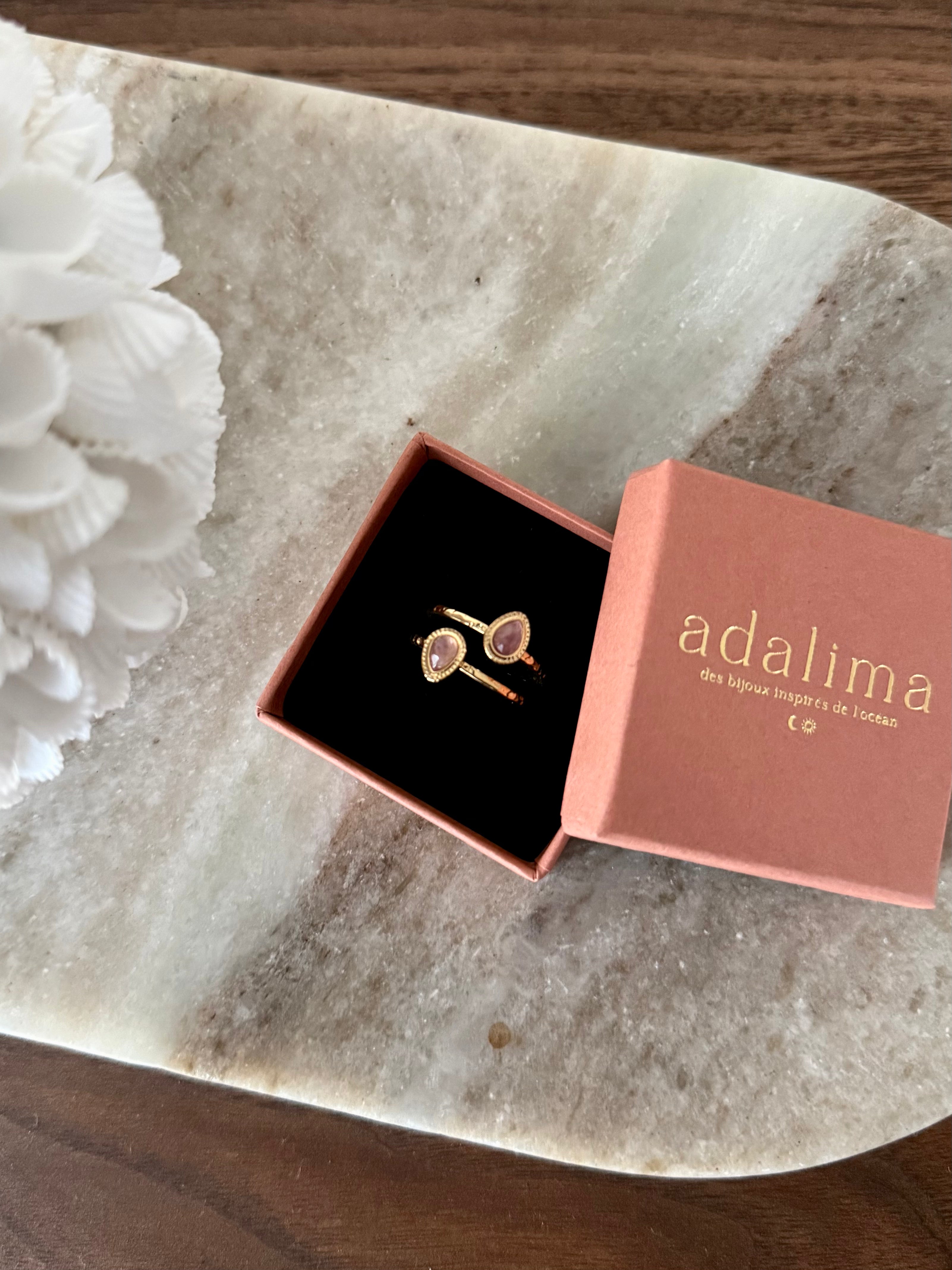 bague acier inoxydable femmes
