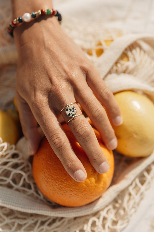 bague fine dore