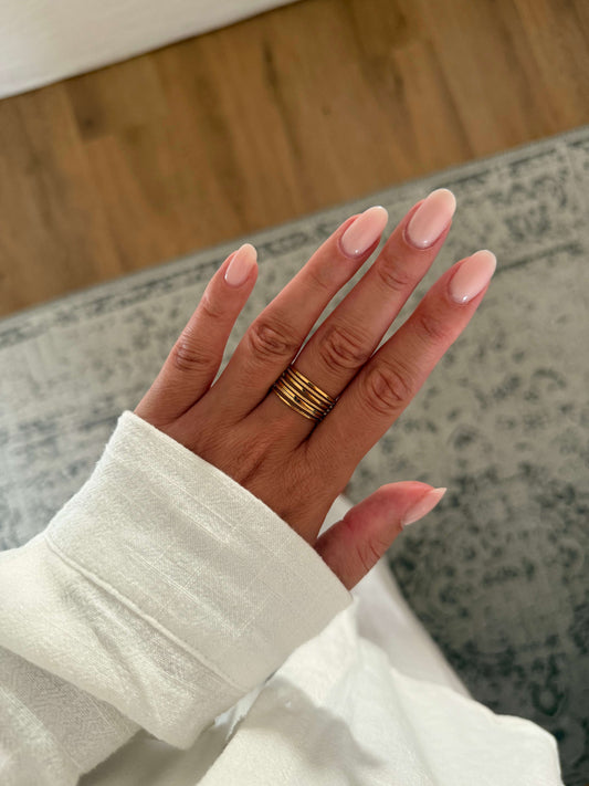 bague minimaliste femme