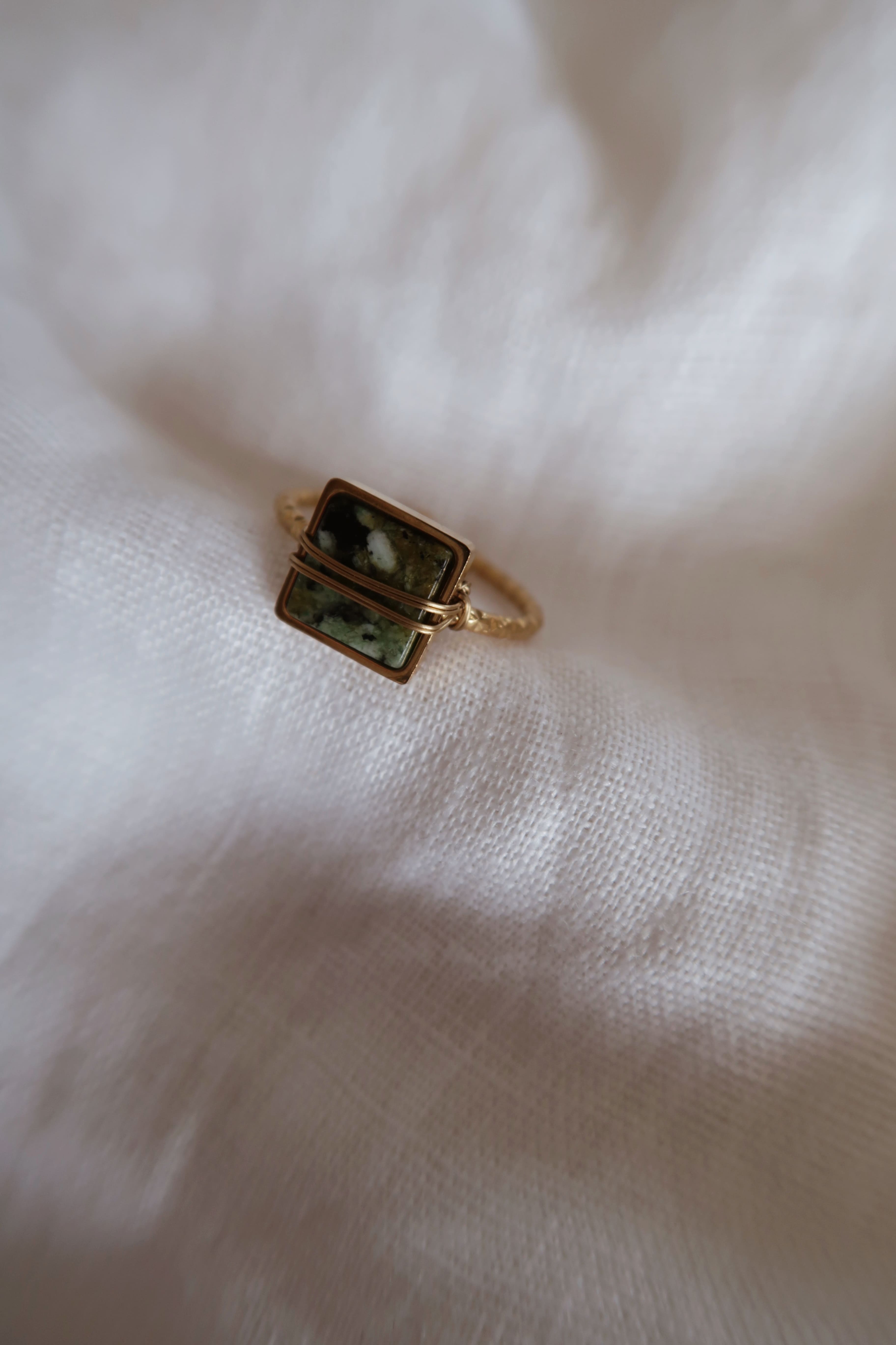 bague pierres naturelles 