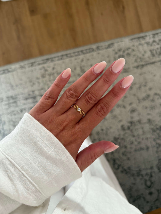 bague doré pour femme 