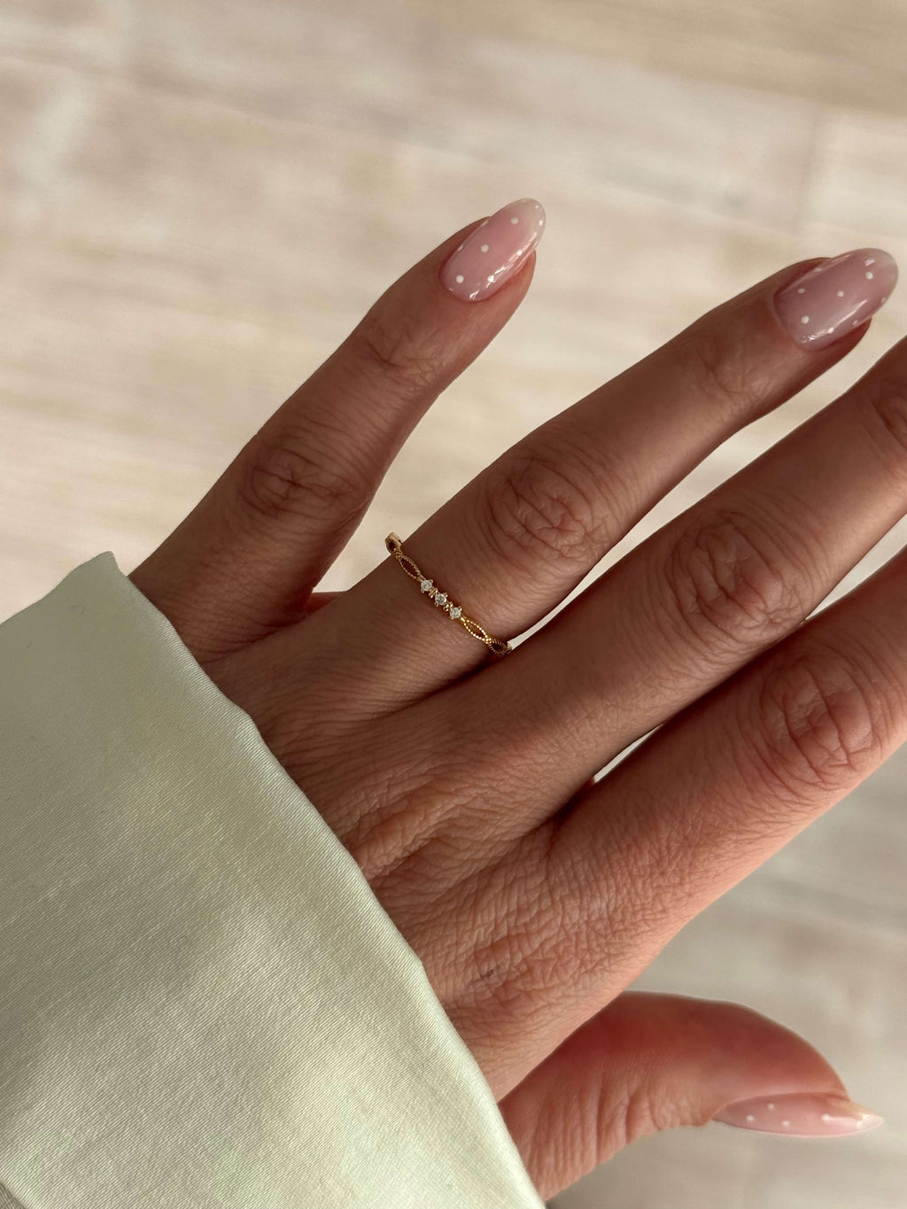 bague promesse femme