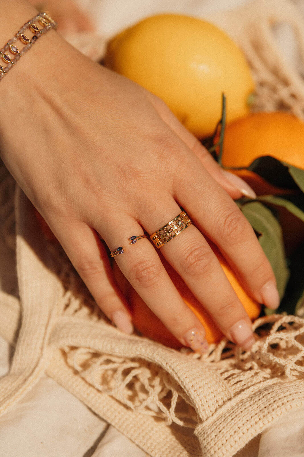 bague reglables femmes