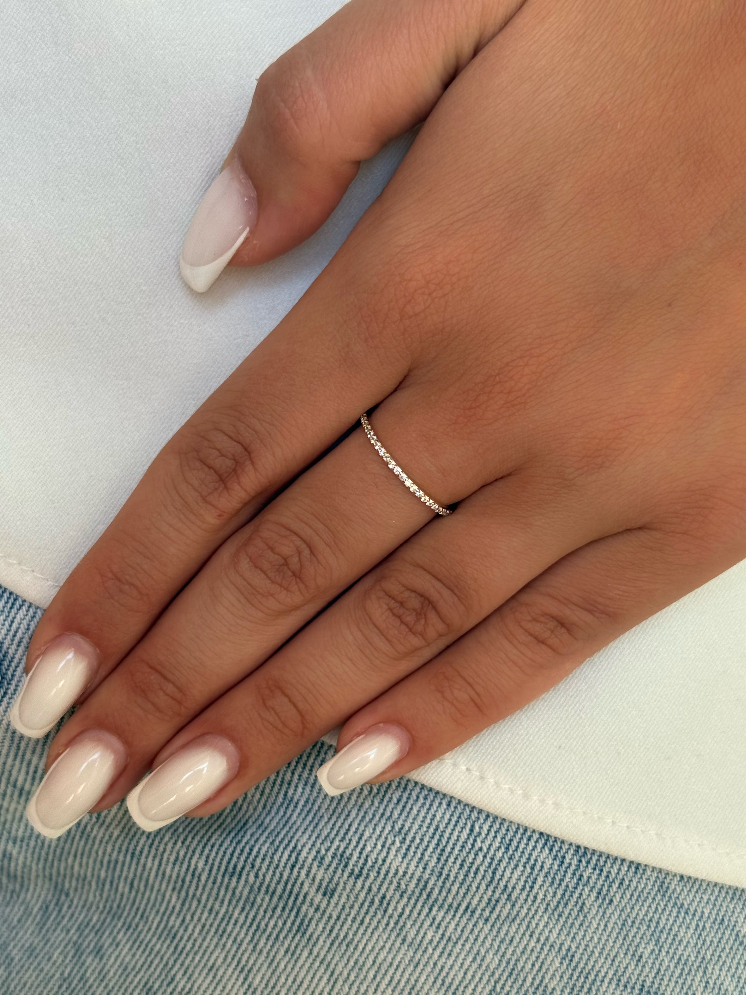 bague fine tendance pour femme