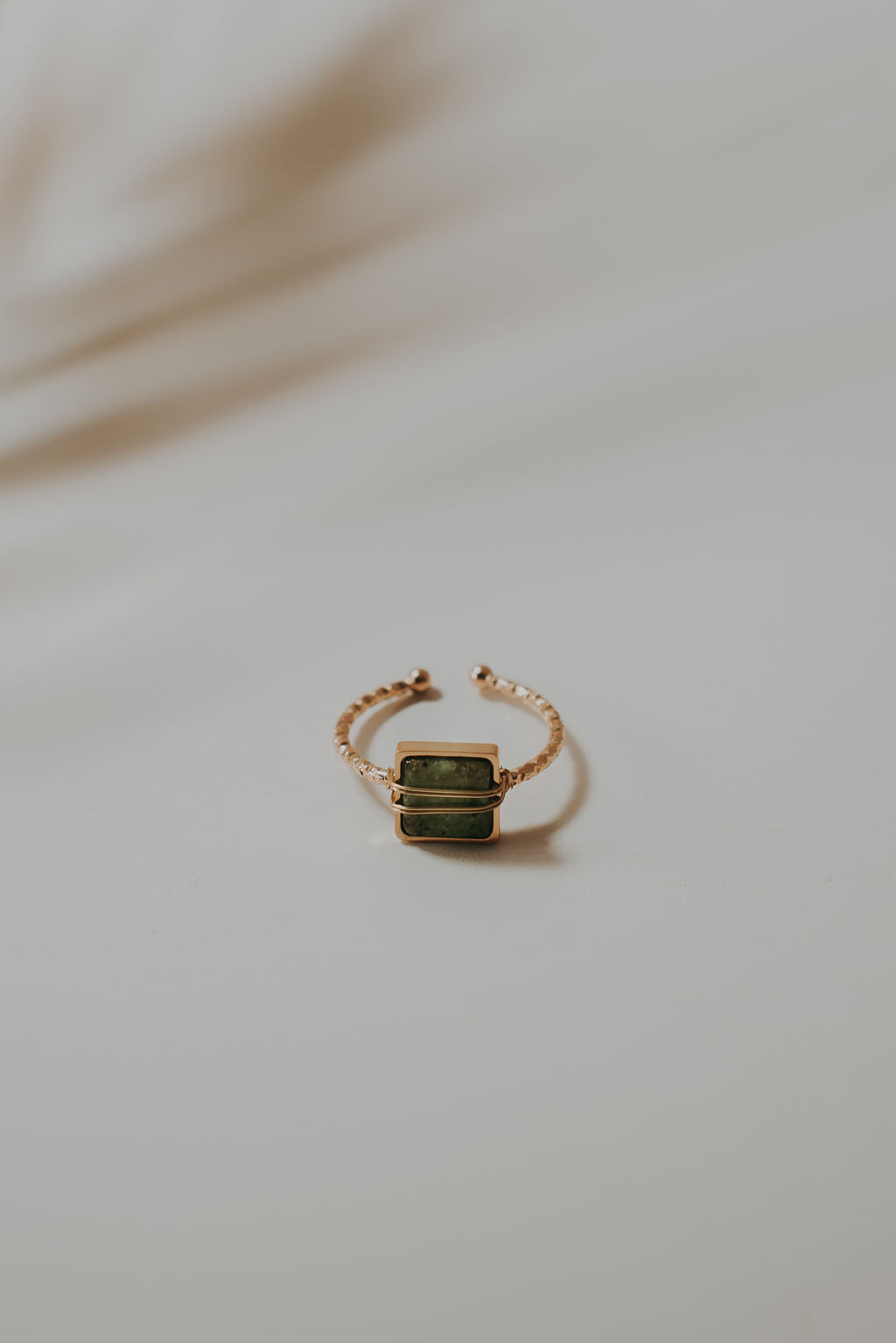 bague turquoise africaine dore