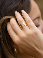 bague coquillage tendance
