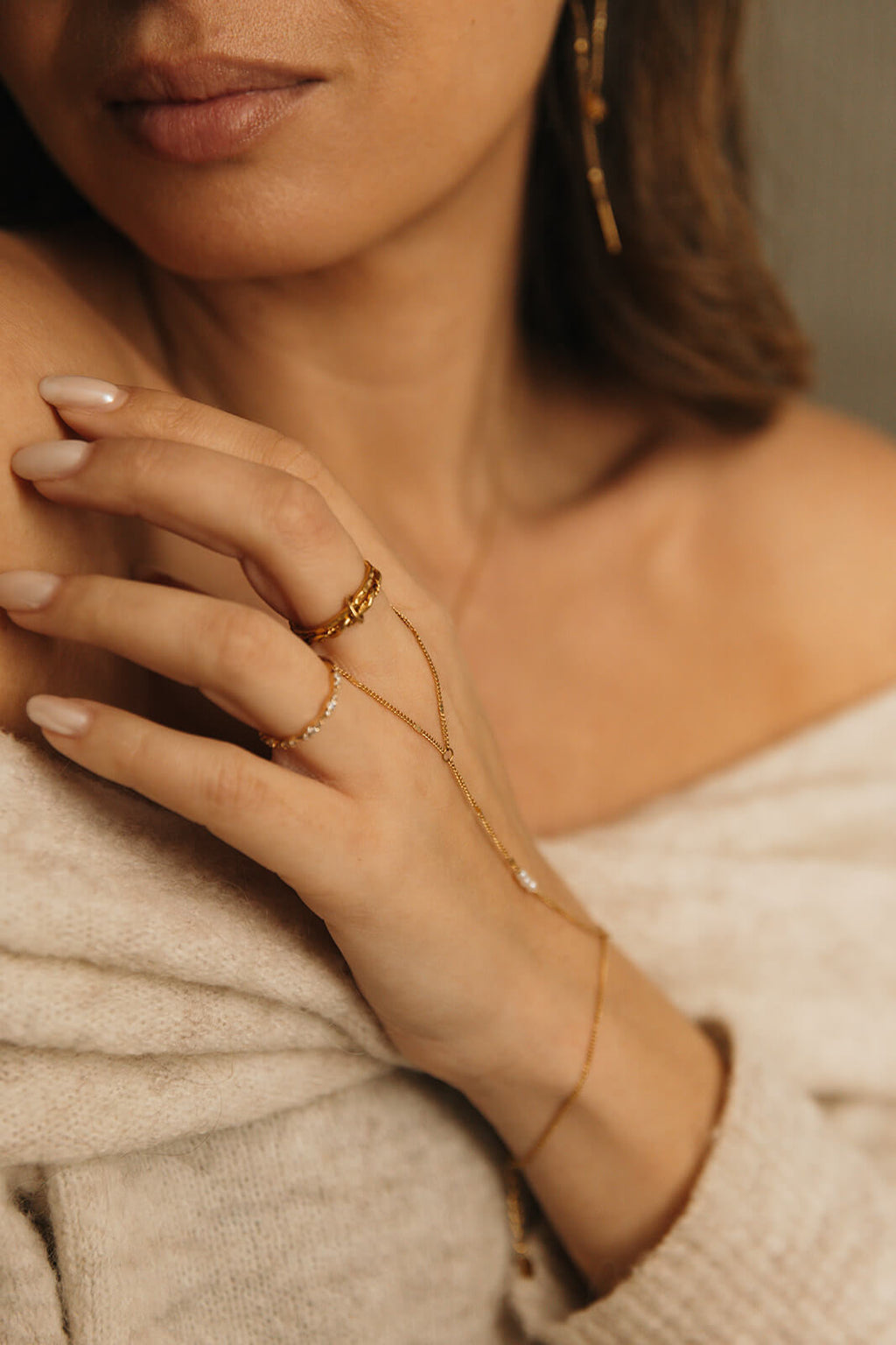 bagues femmes dorés