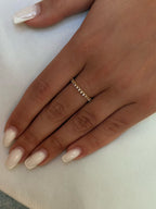 bagues fines tendance femmes strass