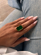 Bague en acier inoxydable en soldes pour femmes